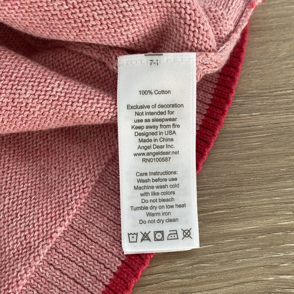 Angel Dear Hooded Poncho Sweater - Picture 6 of 7